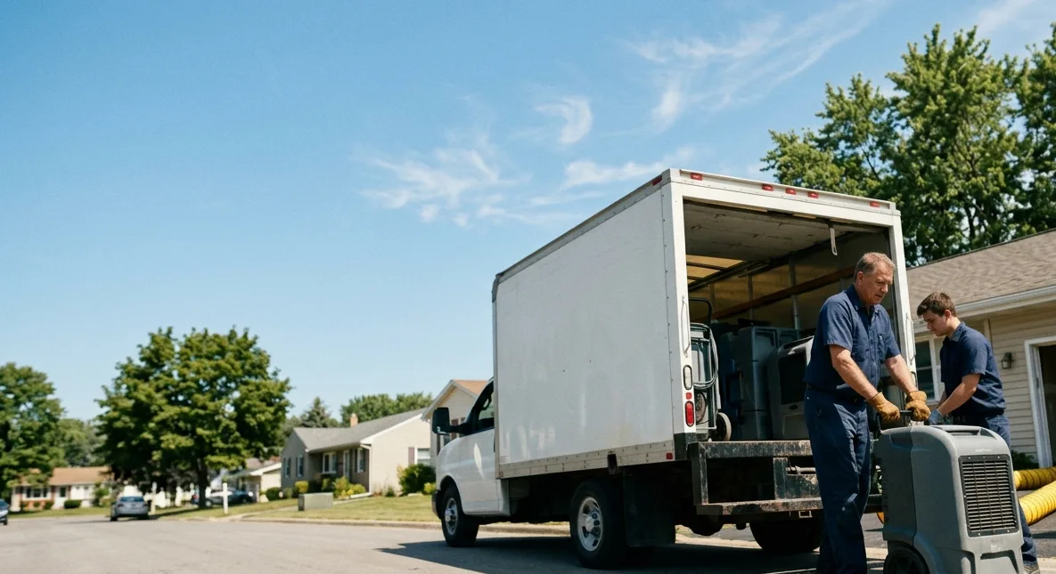 Water Damage Cleanup in Lake Park, MN near me